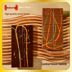 Dubai sô cô la quả hồ trăn Hazelnut lây lan 110g hương vị filledmanufacturer của Snack Quà Tặng bột Kẹo Trái Cây thanh - Product Image 2