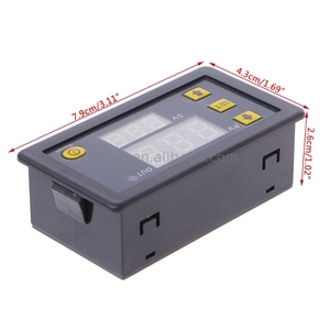 T3230 Digitales Zeit verzögerung relais Einstellbarer Zeitrelais Zeit verzögerung schalter LED-Anzeige zyklus Timer-Steuersc halter 110V 220V 12 V24V - Product Image 5