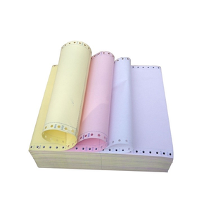 Excelente impresión 3 Plys NCR Papel sin carbón Papel de computadora continuo Formulario Copia de factura - Product Image 4