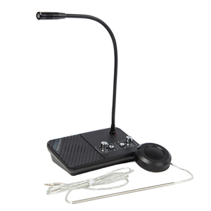 <strong>Counter</strong> <strong>Intercom</strong> <strong>System</strong> Handheld Window <strong>Intercom</strong> Two-<strong>Way</strong> E350 - Product Image 1