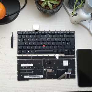 联想<span class=keywords><strong>IBM</strong></span> Thinkpad X1螺旋带红点的优质键盘