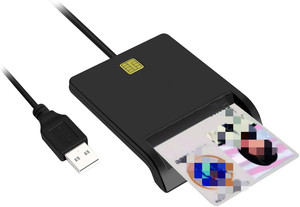 เครื่องอ่านสมาร์ทการ์ด CAC ทั่วไป USB สำหรับพีซี - Product Image 4
