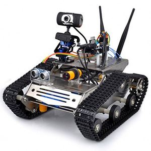 Wireless Wifi <strong>Robot</strong> Car Kit for A / Hd <strong>Camera</strong> Ds <strong>Robot</strong> Smart Educational <strong>Robot</strong> Kit for Kids - Product Image 1
