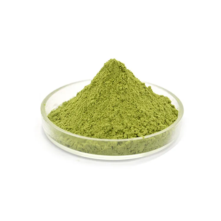 Vente chaude Colorant Alimentaire Pigment Gardenia Extrait gardénia vert poudre