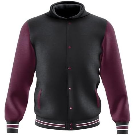 Sweat à capuche noir-marron