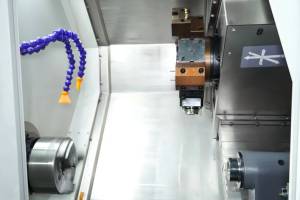 PRCS CKFH406 Front Power Head Tool 220V <strong>CNC</strong> <strong>Lathe</strong> <strong>Machine</strong> with GSK <strong>Control</strong> System New Condition <strong>2</strong> Pcs Y <strong>Axis</strong> <strong>Cnc</strong> Turning Center - Product Image 4