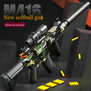 Yutong M416電子玩具プラスチックアサルトライフルゲルブラスター水弾付きCSバトルデザイン楽しいゲーム用 - Product Image 4