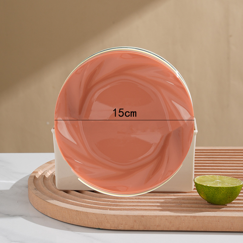 15cm pasta plate - pink