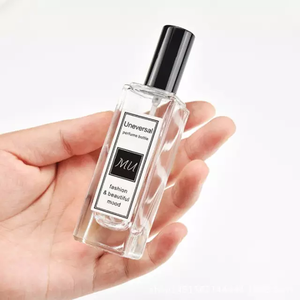 Özel etiket kutusu 5ml 10ml 15ml 30ml 50ml 100ml boş doldurulabilir şeffaf renkli cam dikdörtgen parfüm şişesi - Product Image 1