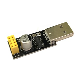 ESP01 programcı adaptörü UART ESP-01 Adaptaterr ESP8266 USB için ESP8266 seri kablosuz Wifi develodevre kartı modülü