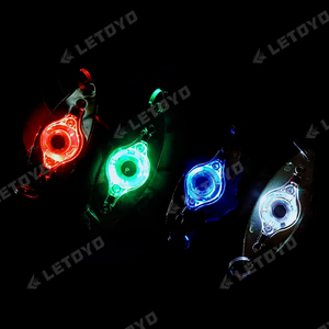 LETOYO Mini Fish Luring Light Big Fish Eye Fishing Lights 5 Color LED Underwater Deep <strong>Drop</strong> Fishing Light With <strong>Swivel</strong> - Product Image 6