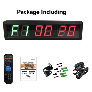 Produttore più modalità Fitness 2.3 pollici digitale conto alla rovescia orologio da allenamento portatile LED intervallo Timer per palestra a casa - Product Image 6