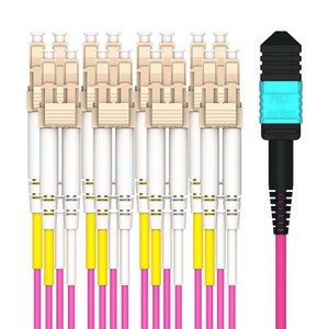 8C 12Cores SM Elite Type B MPO or <strong>MTP</strong> MPO/<strong>MTP</strong> <strong>Trunk</strong> Cables Optical Cable Jumper Fiber Optical Patch Cord - Product Image 1