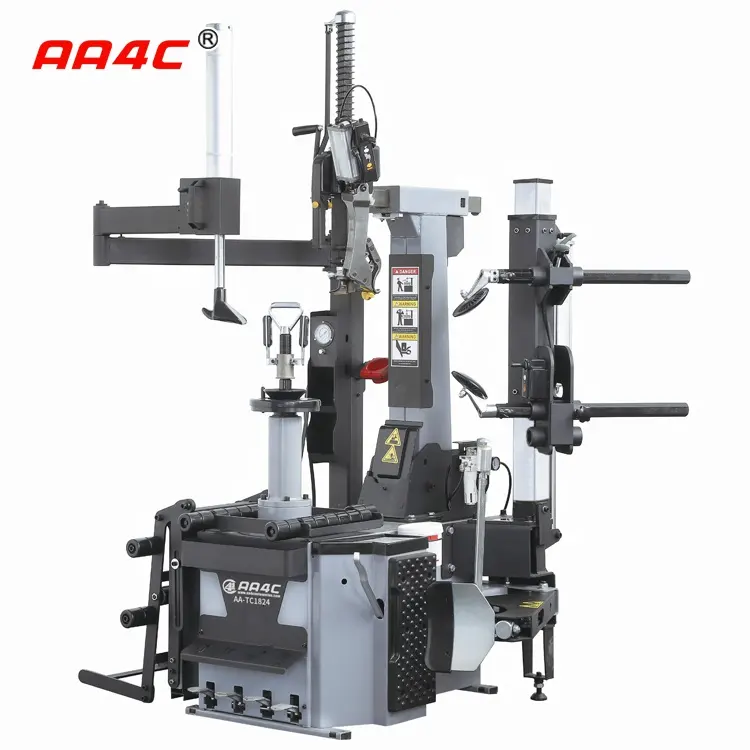 AA4C Changeur de pneus avec lève-pneu à double bras sans rotation automatique MD tête 26 "jante AA-TC1824