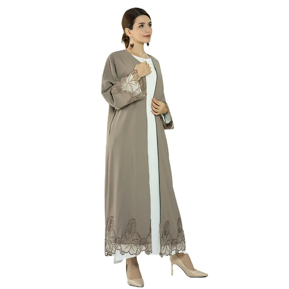 Islam giyim türkiye Dubai elbise sıcak satış moda uzun kollu tasarım müslüman kadın elbise Abaya