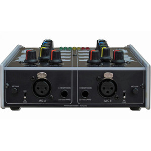 Glensound Express IP Mini X Compact 2 kullanıcı Dante/AES67 yorum ünitesi UDP protokolü Video kodlayıcı (H.264) DVB-T ses için - Product Image 1