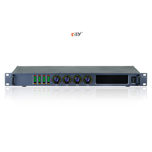 RIY Led-4450iii Digital Amplifier 1u Class D Amplification Big Power 4 Channel Amplifier with <strong>DSP</strong> LED <strong>Display</strong> - Product Image 1