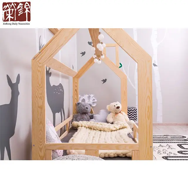 מוצק אורן עץ ילדי חדר שינה רהיטים באיכות גבוהה ילדי חדר שינה ריהוט