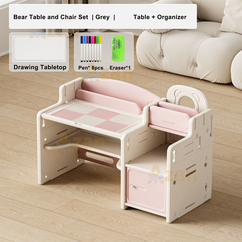 Rose (Table + armoire)