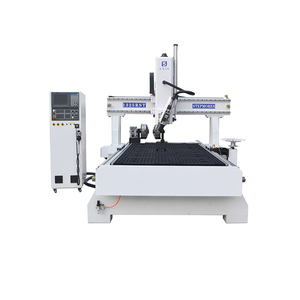 Enrutador de madera Atc Cnc, husillo de 4 ejes giratorio, maquinaria de carpintería Cnc - Product Image 5