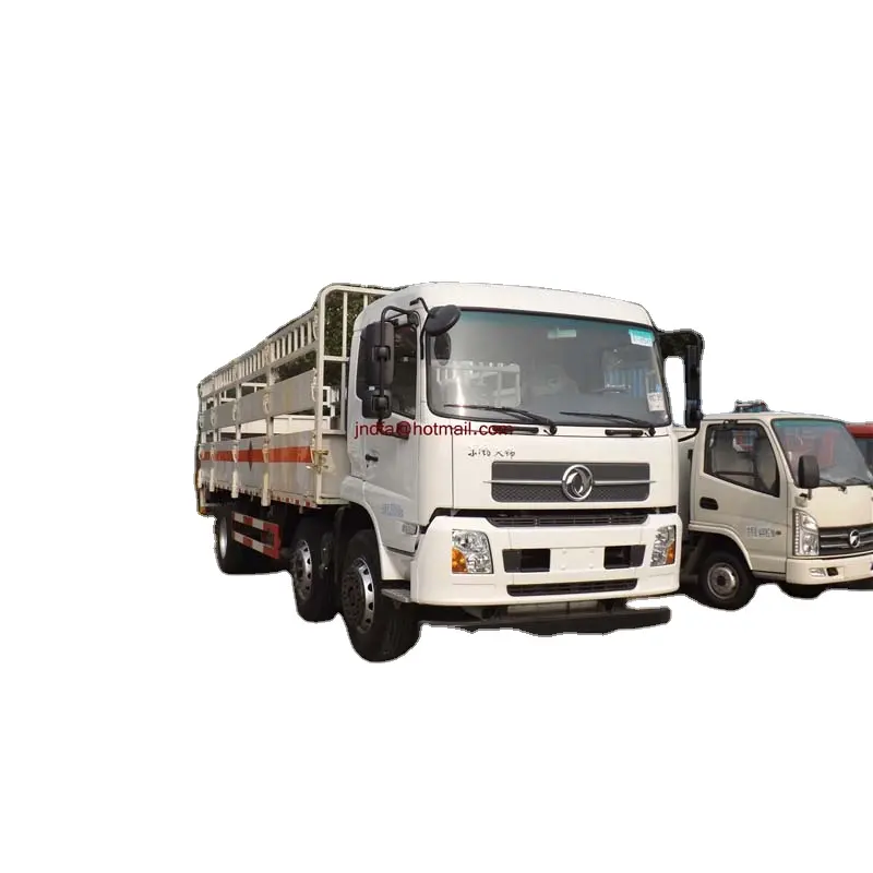 Caminhão iluminado de van dongfeng tianjin para transporte de equipamentos de jateamento