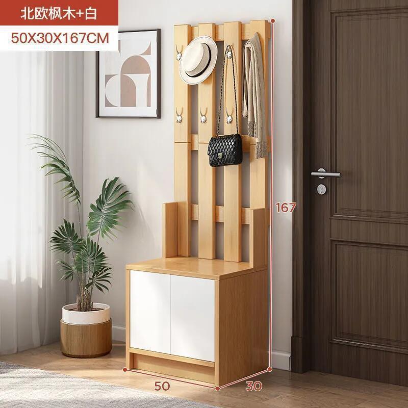 Single Hanger Rubber Wood Color-Warm White Door