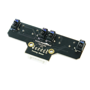 Yahboom 4 Channel Infrared IR Line Track Follower Sensor Module Pcb Four Road 4 Way Tracking Sensor Module For Smart Car UNO R3