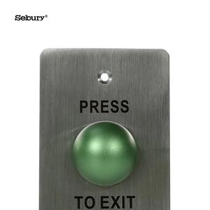 Sebury <strong>Exit</strong> <strong>Push</strong> <strong>Button</strong> Metal Dome Green Mushroom <strong>Button</strong> Door Lock Access Control <strong>System</strong> Door <strong>Push</strong> <strong>Button</strong> - Product Image 1
