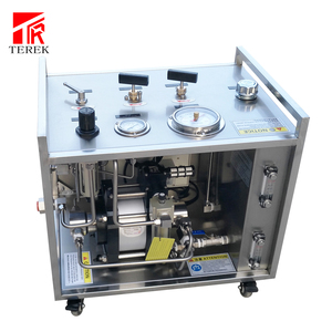 Equipo de prueba de presión hidrostática operado por aire TEREK para pruebas de tuberías/tubos/mangueras con registrador de gráfico redondo
