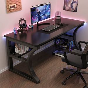 Individueller großer Rechner Rennen RGB Licht Tisch und Stuhl Gamer-Set für Büro Spiel-Schreibtisch mit LED - Product Image 5