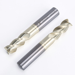 HUHAO HSS karbür 3F frezeler karbür <span class=keywords><strong>End</strong></span> freze kesme aletleri alüminyum h04701 701 için CNC özel freze uçları kesici - Product Image 3