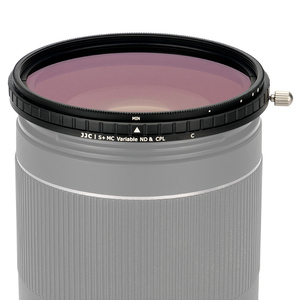 Filtros de cámara serie JJC de 49 a 82mm, Polarizador Circular y de ND2-ND32 variable, serie - Product Image 4