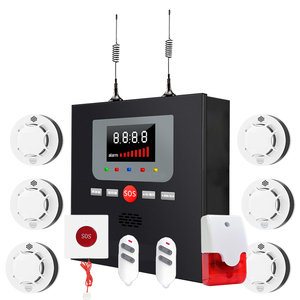 4G Wireless Fire Alarm Control Panel Cable Free Easy Installation <strong>With</strong> SOS Button Alarm Call - Product Image 1