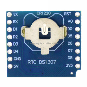 DS1307 modulo di orologio in tempo reale RTC circuito di temporizzazione interfaccia I2C adatto per D1 MINI scheda di sviluppo - Product Image 3