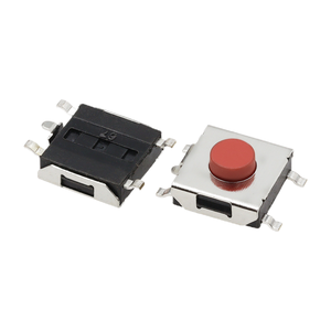 6x6mm SMD interruttore a pulsante rosso 5 pin Touch Key PCB montaggio SMT interruttore a pulsante tattile per controllo giocattolo - Product Image 5
