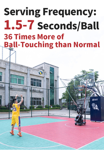 2025 Neuankömmling Basketball Shooting Machine Rebounder Return System für Übungs geräte zum Verkauf