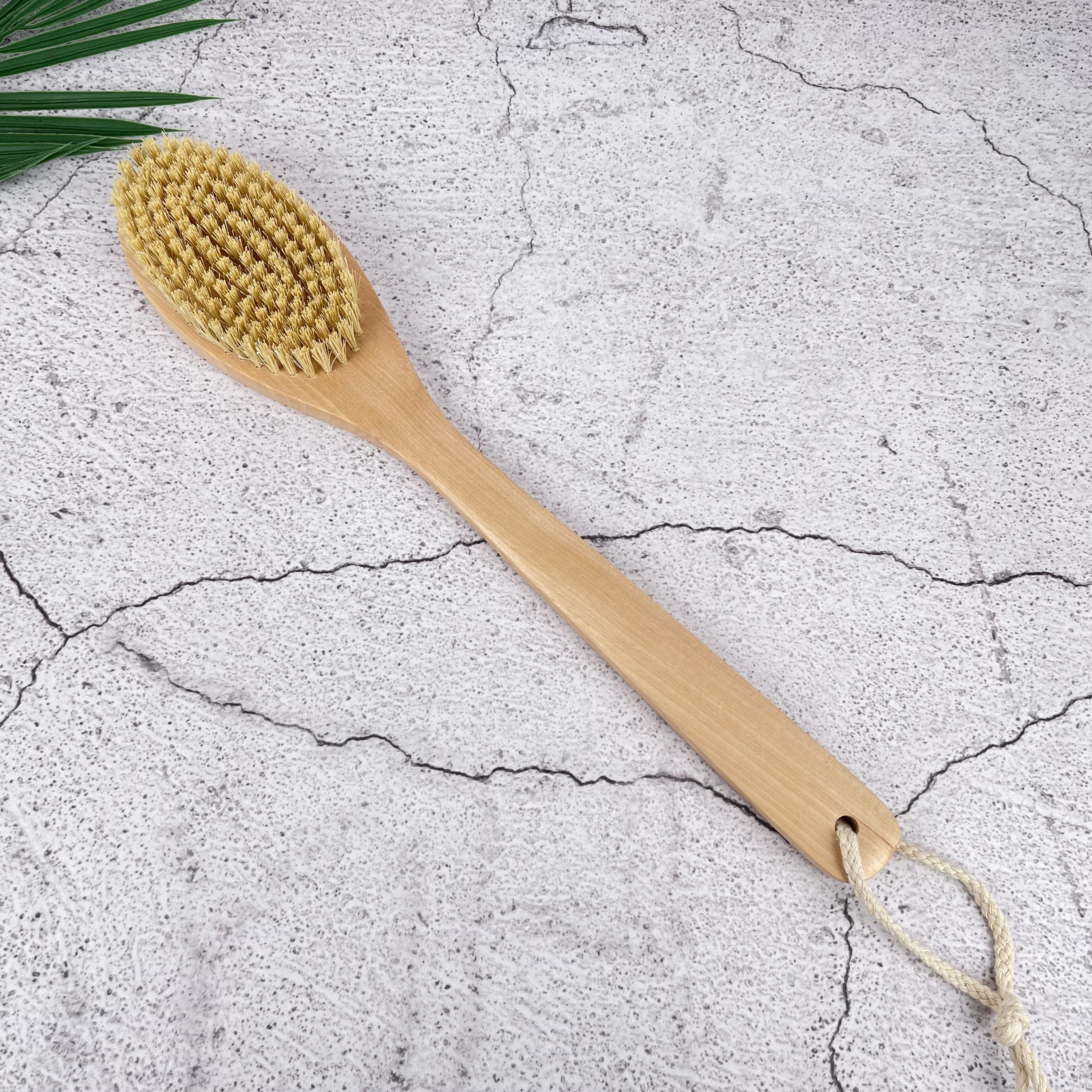 #2 Grass wood+sisal bristle