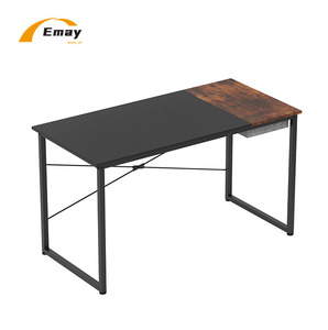 Escritorio de ordenador de alto estándar para oficina en casa, mesa de escritura de estudio, estilo Simple con cajón integrado, tablero de empalme, escritorio de almacenamiento - Product Image 4