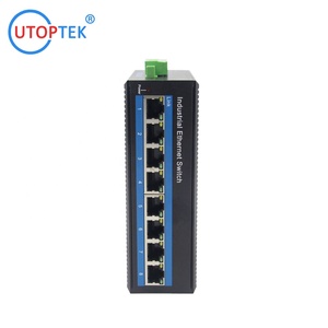 Hotsale 8 Ports industrieller nicht verwalteter Ethernet-Switch 8-Port-UTP-RJ45-Din-Rail-Netzwerk-Hub-Switch für CCTV-IP im Freien mit - Product Image 4