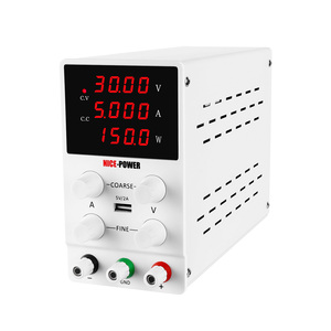 Nice-power sps305 Einstellbares Gleichstrom netzteil Vertikales 4-stelliges Display USB-Ausgang 5 V2A für die Wartung von Handy computern - Product Image 2