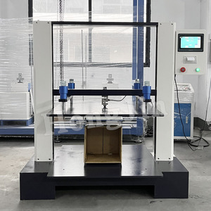 Máquina de prueba de fuerza de compresión de cartón, máquina de prueba de deformación de compresión de tubos de papel, máquina de prueba de compresión de papel - Product Image 6