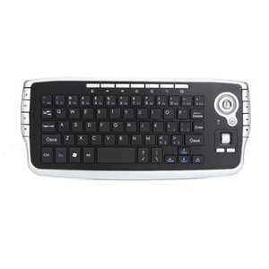 Producto popular MY-10 2,4G 78 Keys 1200 DPI Mini Wireless Trackball Keyboard Juego de teclado y mouse inalámbricos - Product Image 1