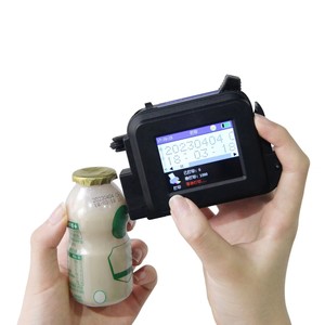 Macchina a getto d'inchiostro portatile per la codifica della macchina per la scadenza della bottiglia stampante a getto a mano macchina per stampa datata mobile - Product Image 1