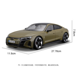 Bburago 1:18 Au di RS e-tron GT araba Metal simülasyon koleksiyonu alaşım Metal döküm oyuncaklar Model arabalar - Product Image 5