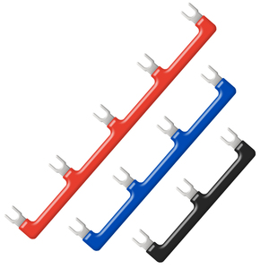 Shorting Bar for Relay Base Copper Connection Bar with 29mm Parallel Wiring Bus Connection Bar <strong>Jumper</strong> <strong>Strip</strong>