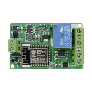ESP8266 ESP-12F WIFI беспроводной модуль 1-канальный релейный экран Защита от перегрузки по току Wi-Fi сетевой релейный модуль 10A DC 7-30V - Product Image 1