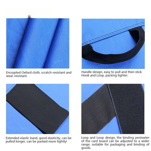 Cinta de flejado ajustable, correas de palé de plástico para logística de lona para embalaje de palé de bucle de gancho reutilizable, correa de encuadernación - Product Image 2