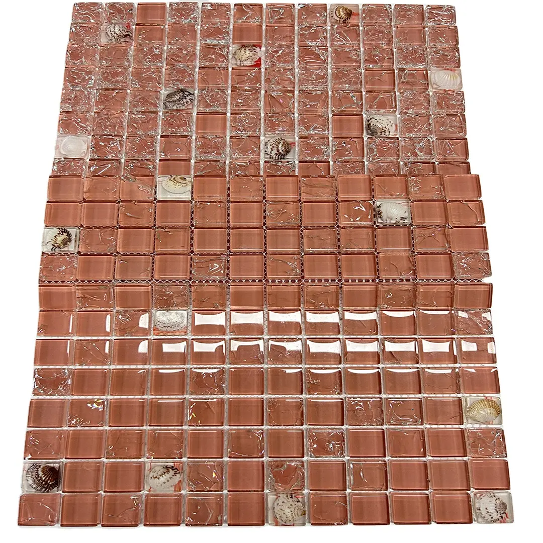 Mattonelle di mosaico KASARO 23x23 Mm lucide per la decorazione della cucina o del bagno