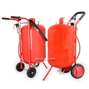 เครื่องพ่นทรายแบบพกพา20L ขนาด5แกลลอนแบบพกพาถอดฝาครอบชิ้นงานที่เป็นสนิมอุปกรณ์เสริมเครื่องมือพ่นทรายนิวเมติก - Product Image 3