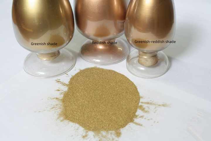 油漆涂料和油墨工业用金属颜料铜粉
